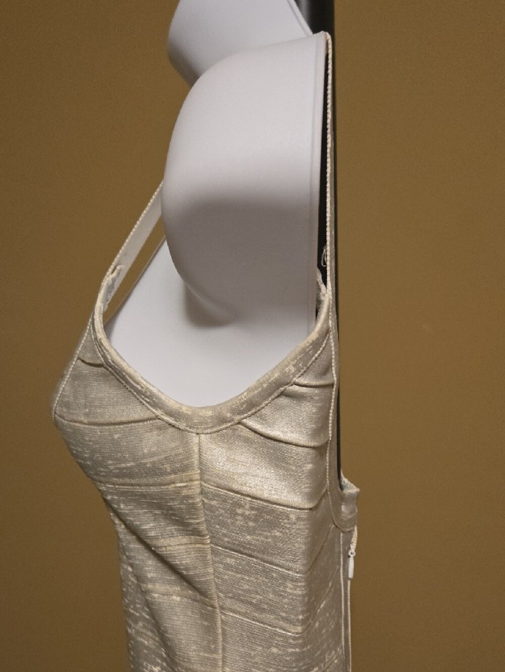 VENUS Sexy Silver Tank Bodycon Dress NWOT Size 0 - Picture 6 of 13